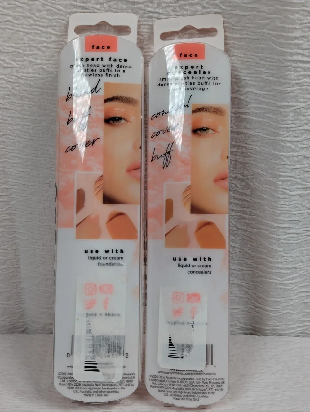 Real Techniques - Brush RT200 & RT210 - Expert Face Makeup 01411 & 91542